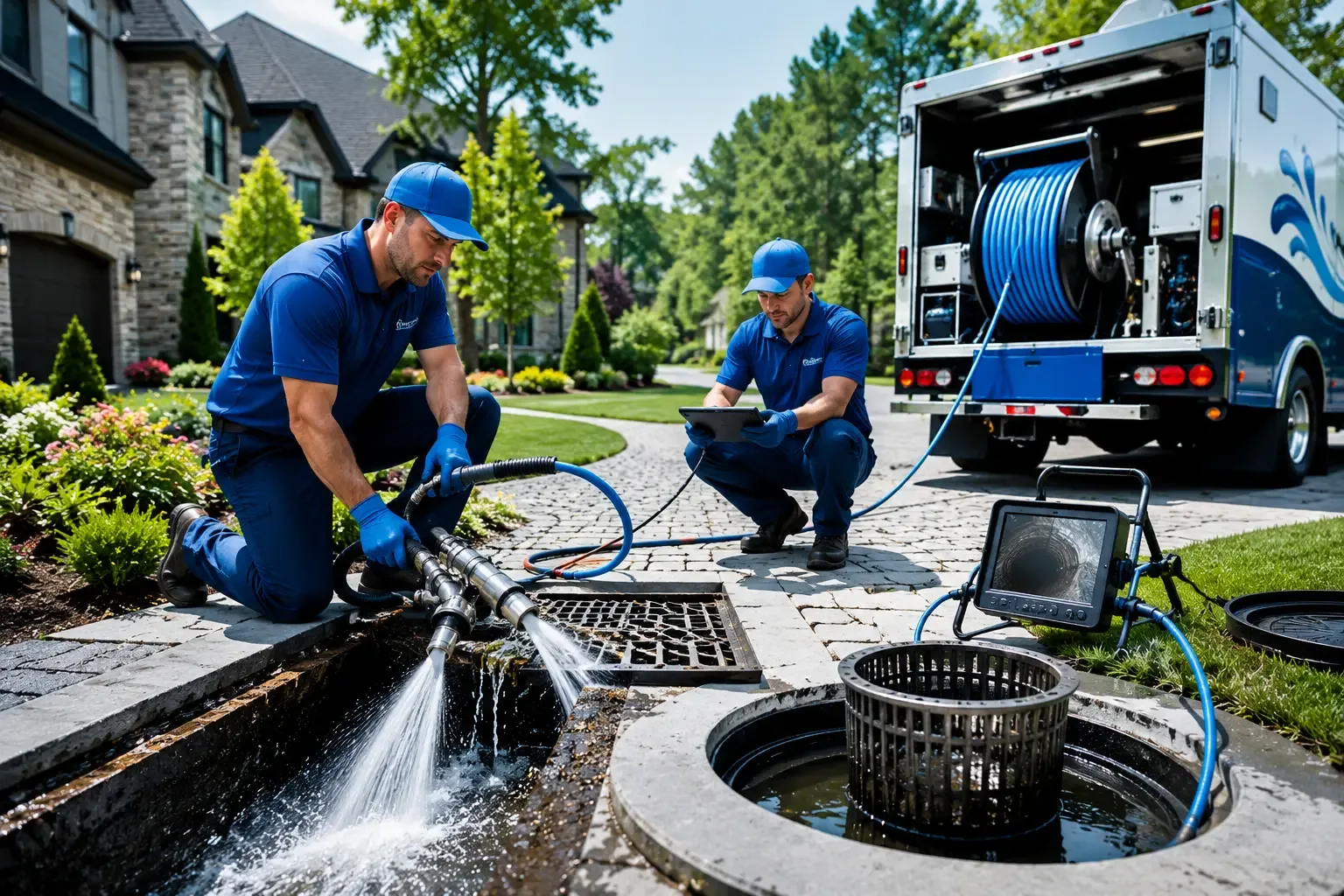 Local outdoor drain cleaning professionals in Newkirk, OK